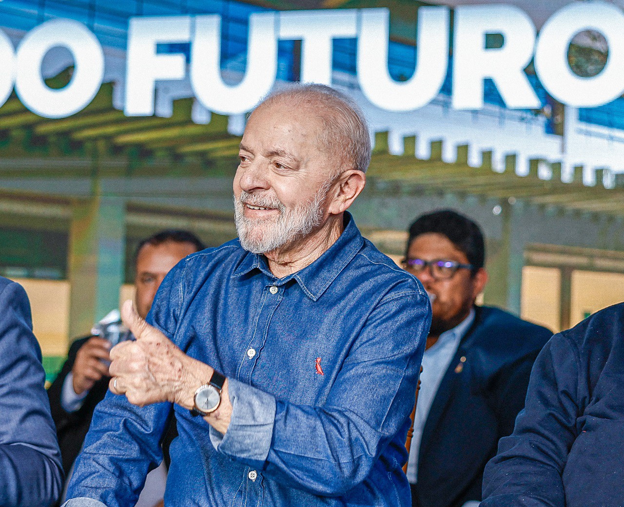 O presidente Luiz Inácio Lula da Silva em agenda oficial em São Paulo, em 23 de julho de 2024