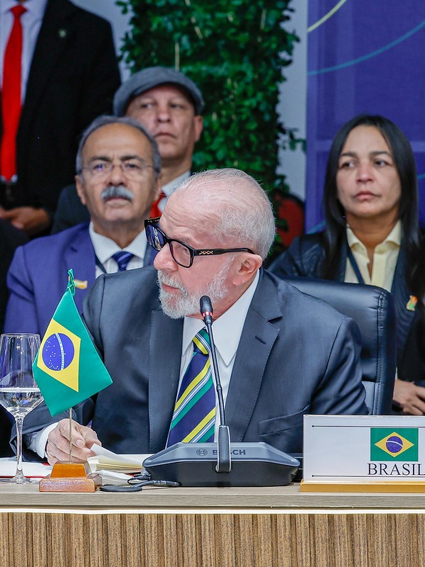 O presidente da República, Luiz Inácio Lula da Silva, durante sessão dos presidentes dos Estados Parte do Mercosul e Estados Associados, em Assunção , no Paraguai