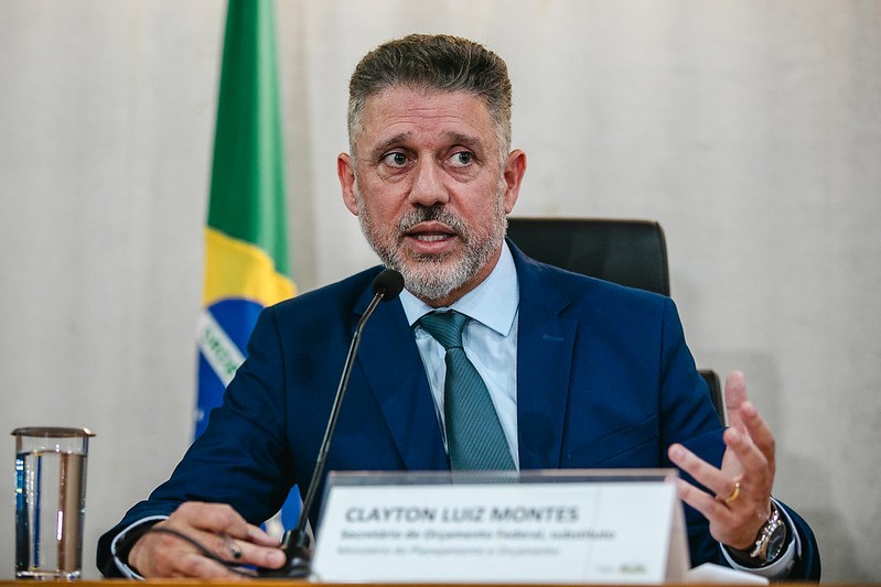 O secretário substituto de Orçamento Federal, Clayton Luiz Montes