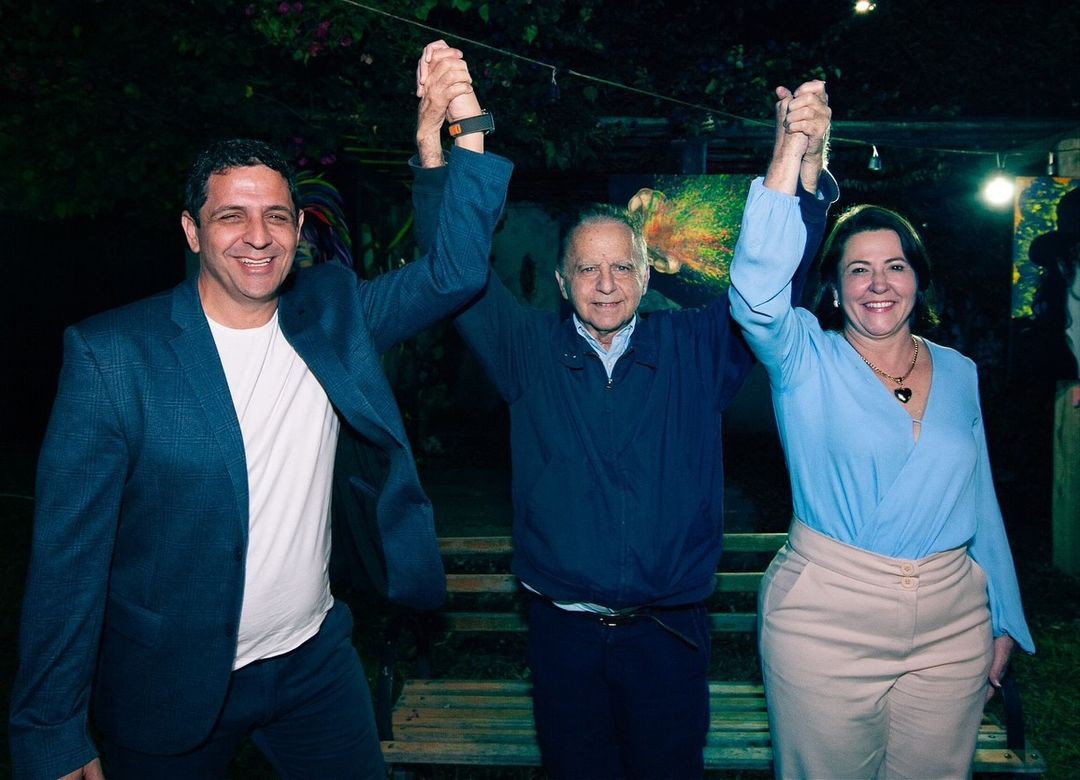 Heron Guimarães e Cleusa Lara já trabalharam juntos na coordenação de campanhas que elegeram Vittorio a deputado federal e a prefeito de Betim