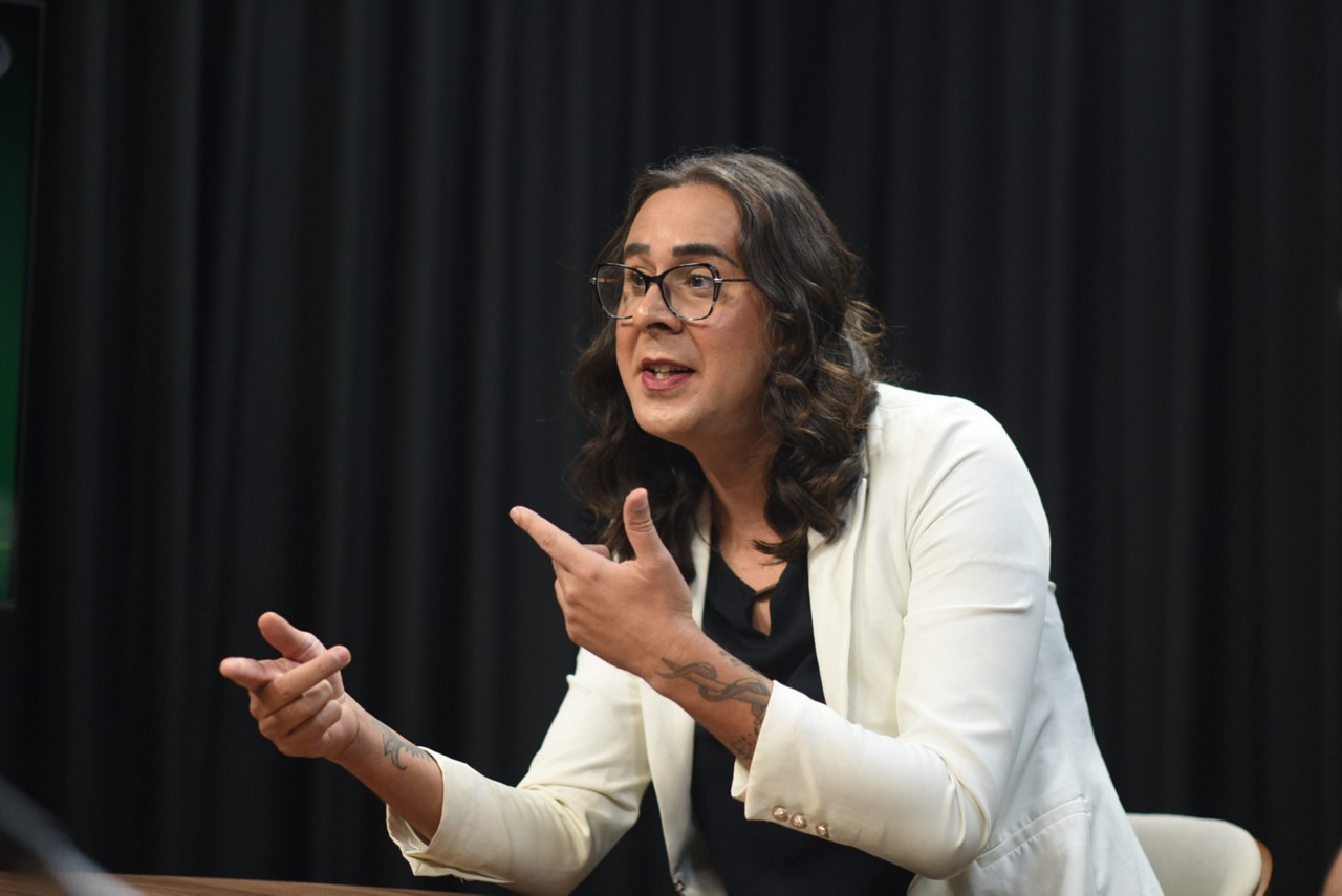 Café com Política com a deputada federal Duda Salabert (PDT), pré-candidata à Prefeitura de Belo Horizonte