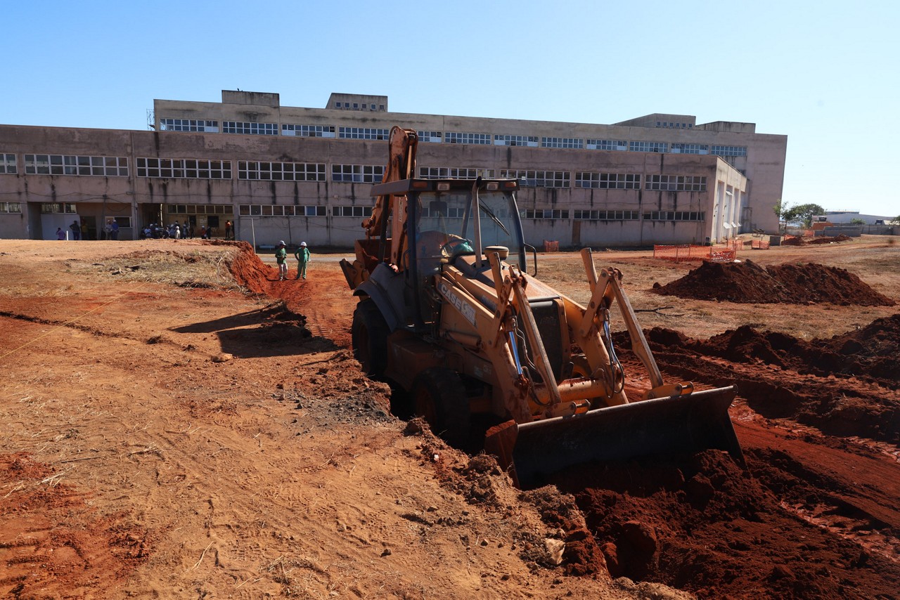 Obras do Hospital Regional de Sete Lagoas