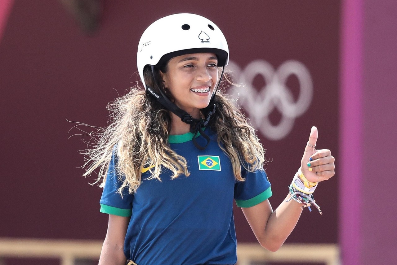 Rayssa colocou seu nome na história do esporte brasileiro