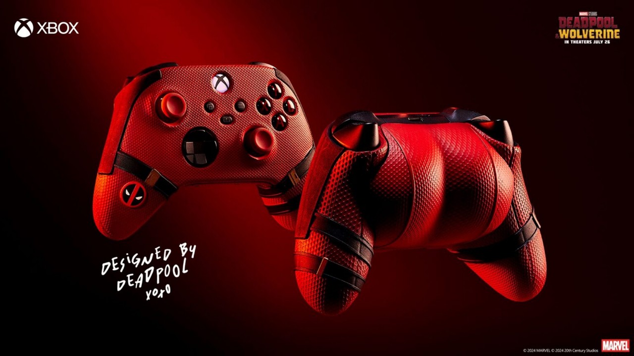 Novo controle Xbox é inspirado em "bumbum" de Deadpool