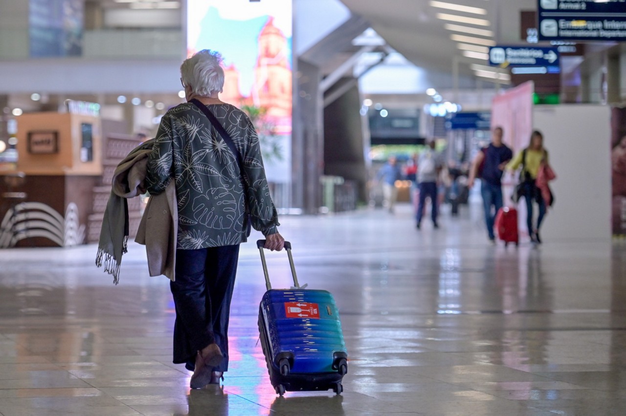 O Aeroporto Internacional de Belo Horizonte tem capacidade para 32 milhões de passageiros