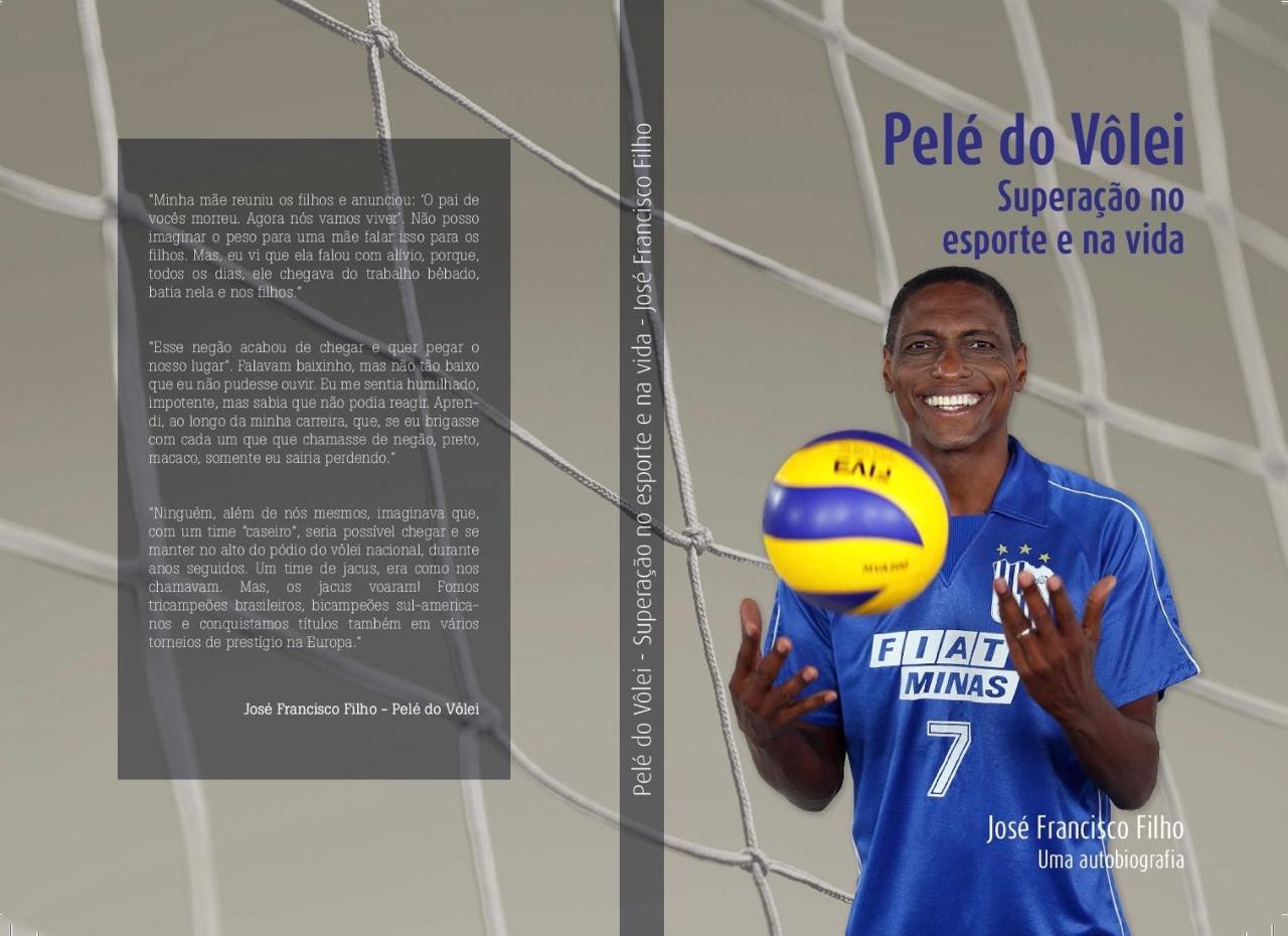 Ídolo do vôlei nacional, Pelé lança autobiografia em Belo Horizonte