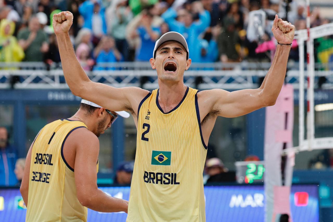 George e André estreiam com vitória de dupla do Marrocos