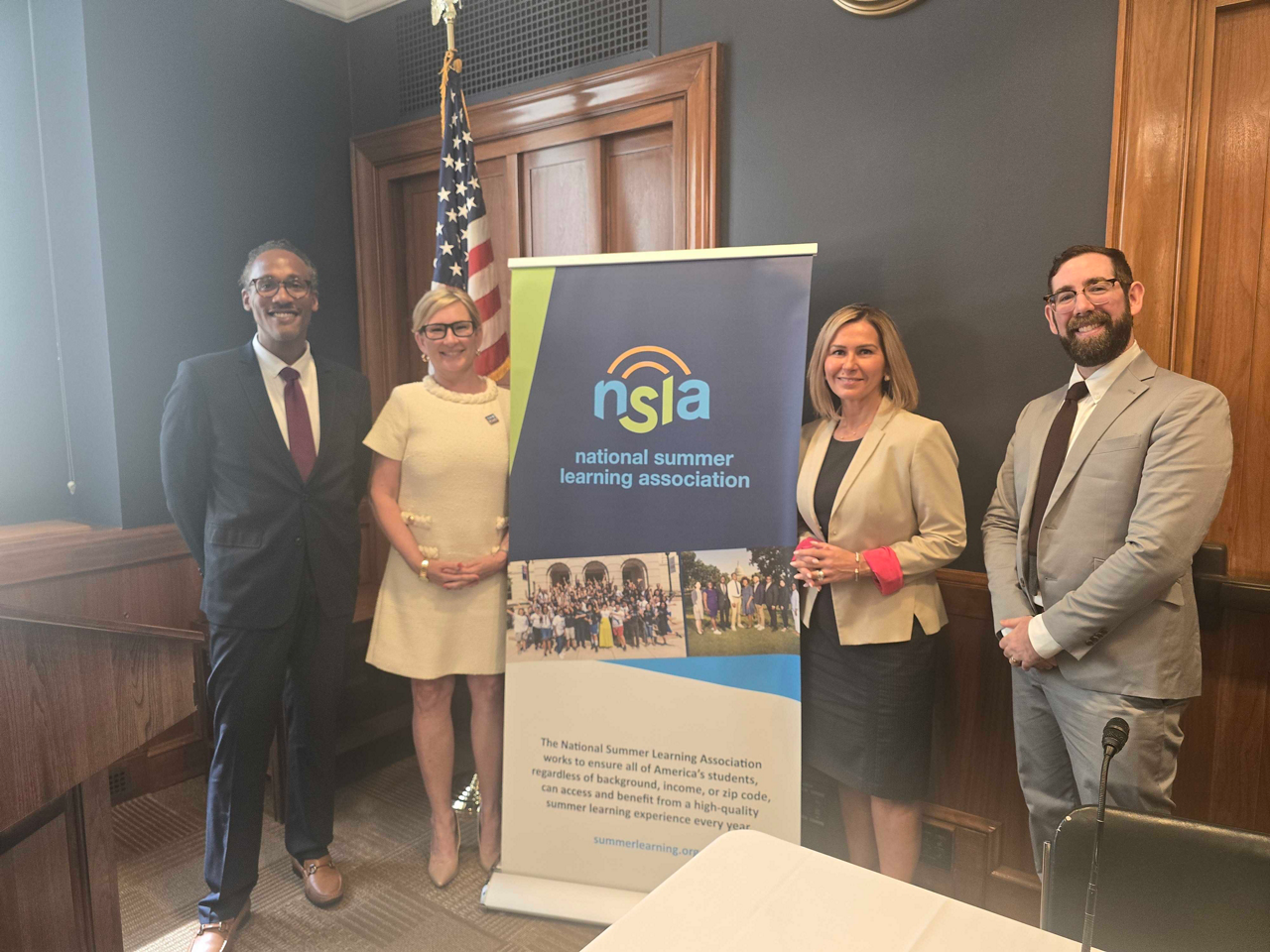 SHRM Foundation President Wendi Safstrom joined congressional leaders