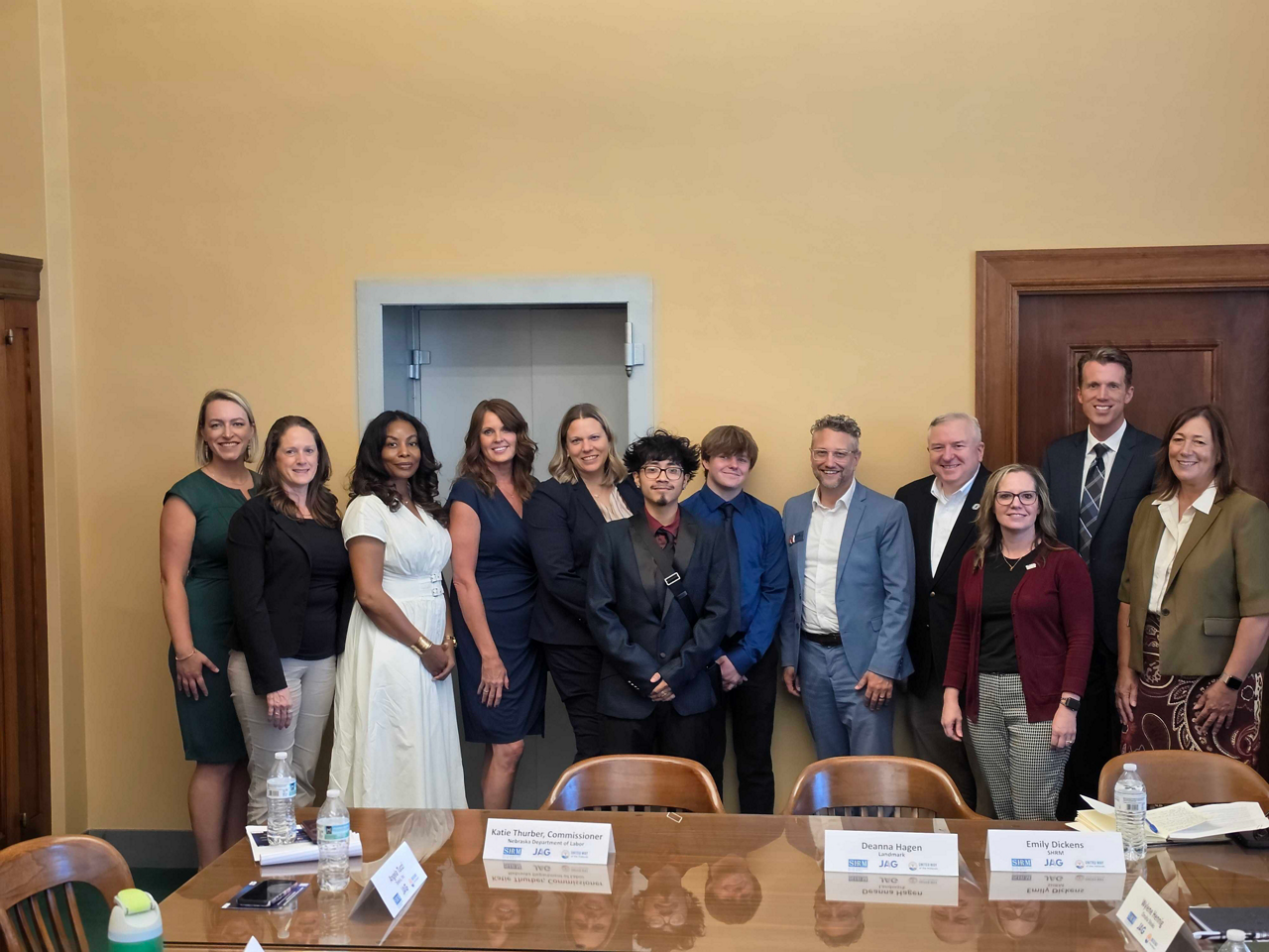 Gov. Pillen Joins SHRM and JAG to Strengthen Nebraska’s Education-to-Employment Pipeline