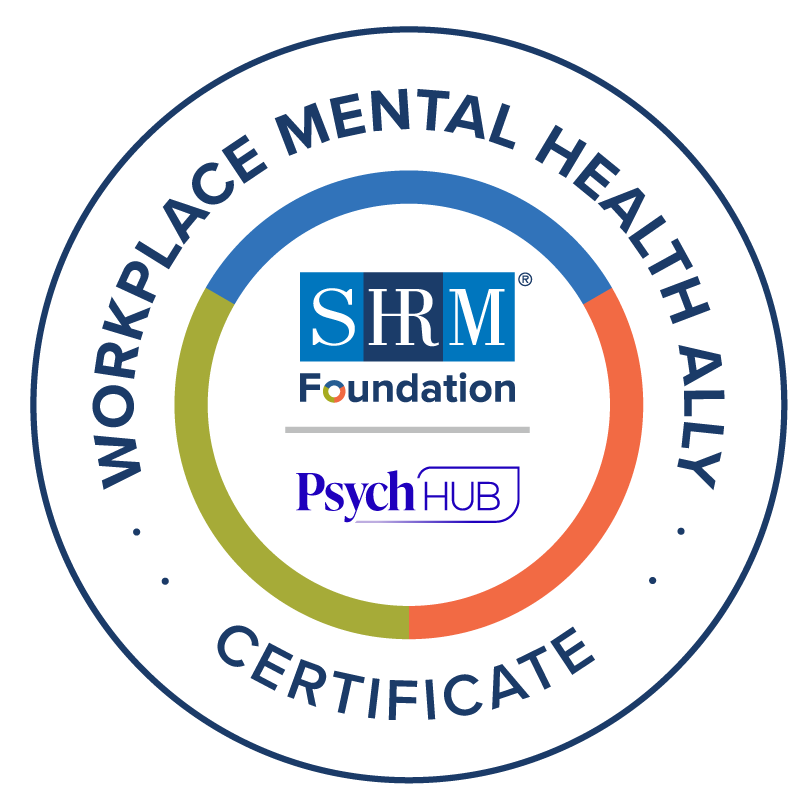 Mental Health Ally Certificate Badge