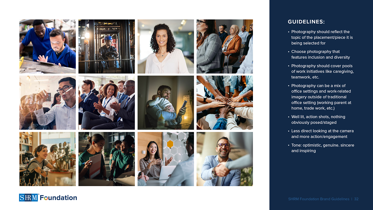 SHRM Foundation Images Guide