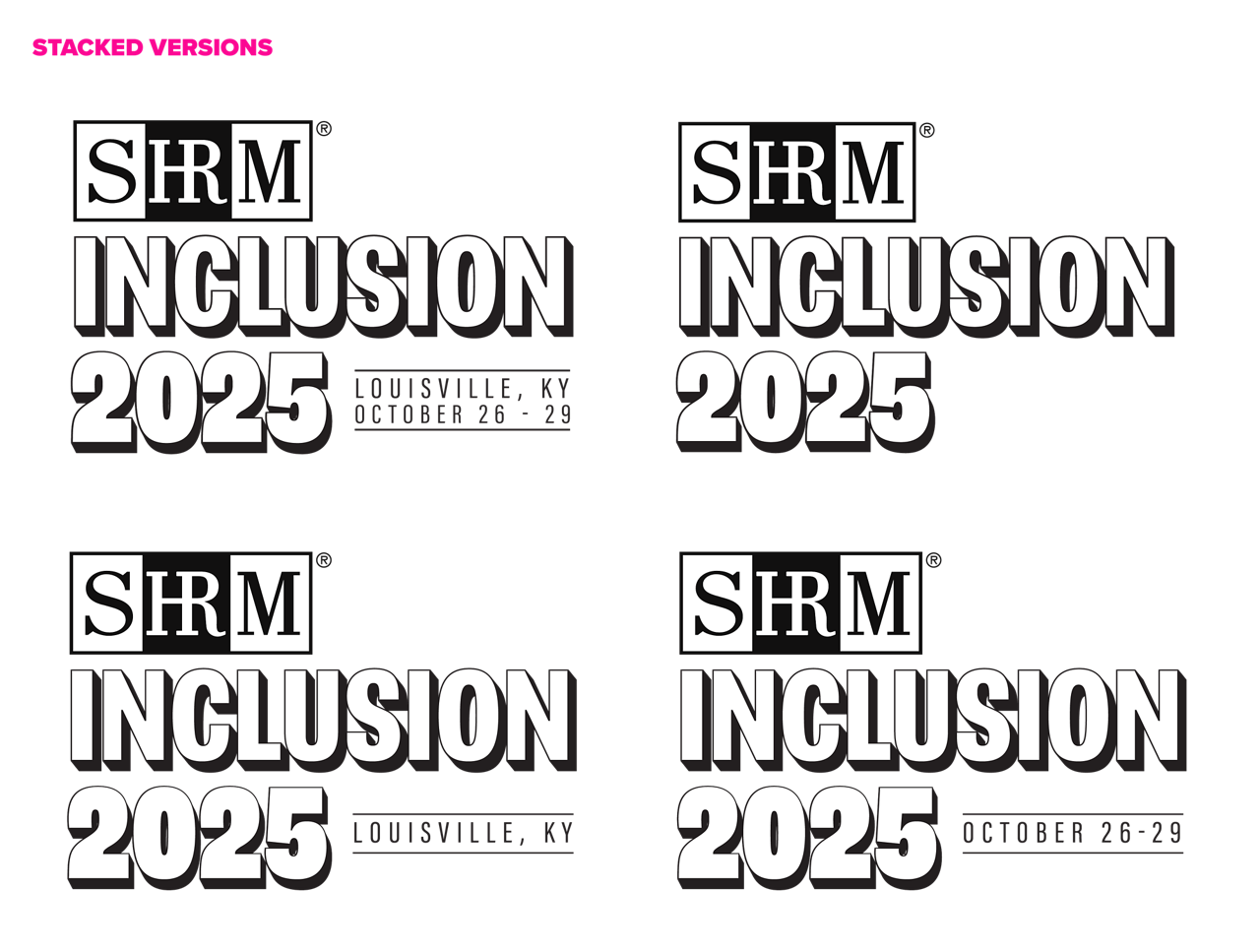 INCLUSION 2025 Logos