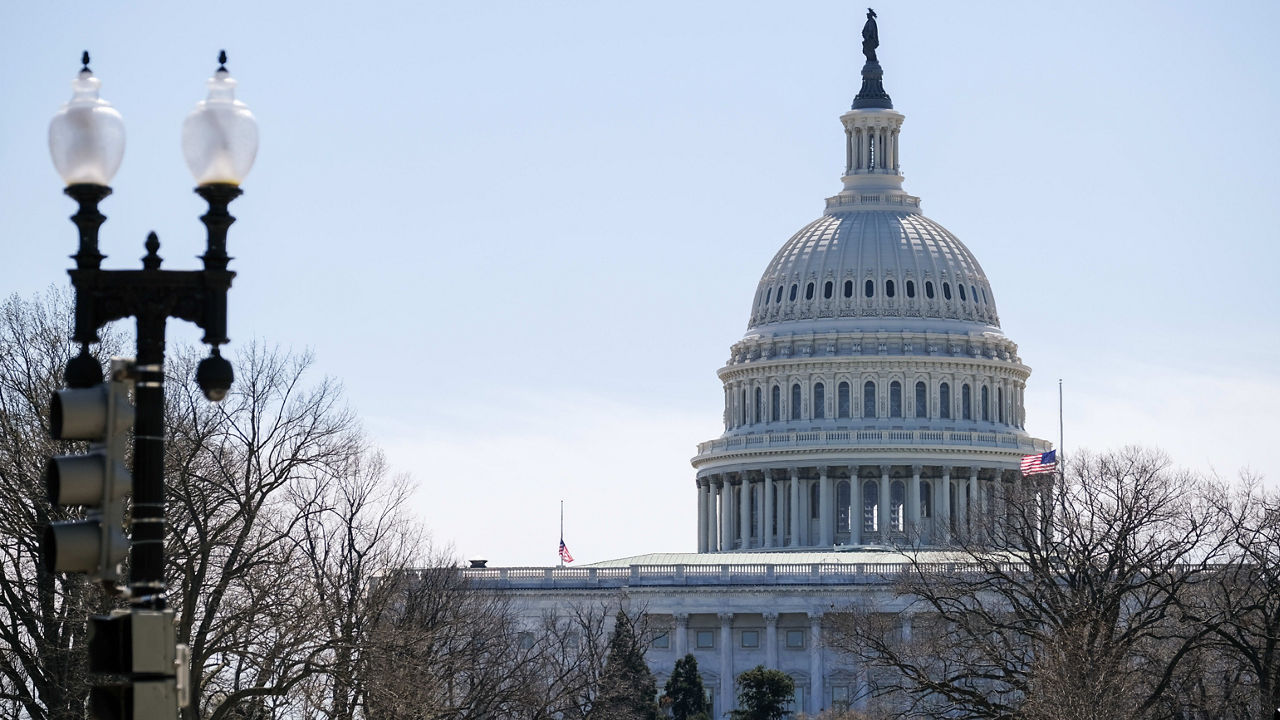 The united states capitol building in washington, dc.
