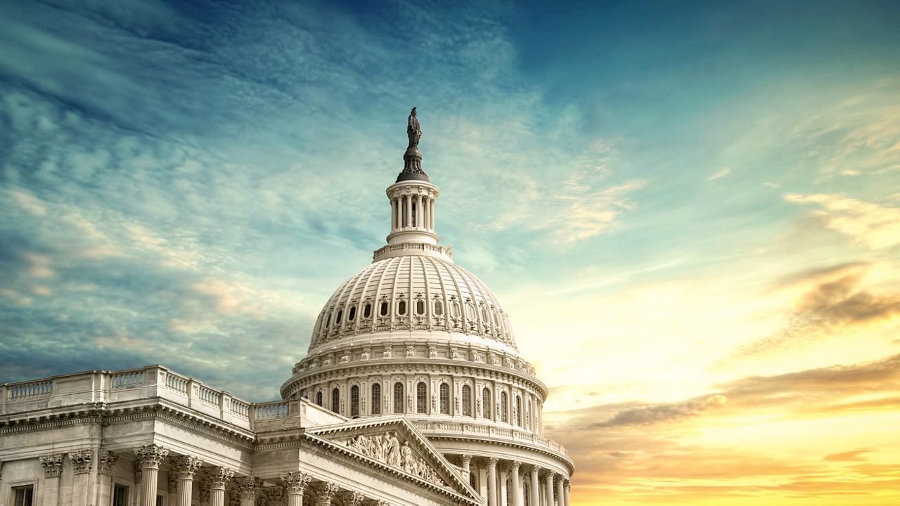 The united states capitol building in washington, dc.