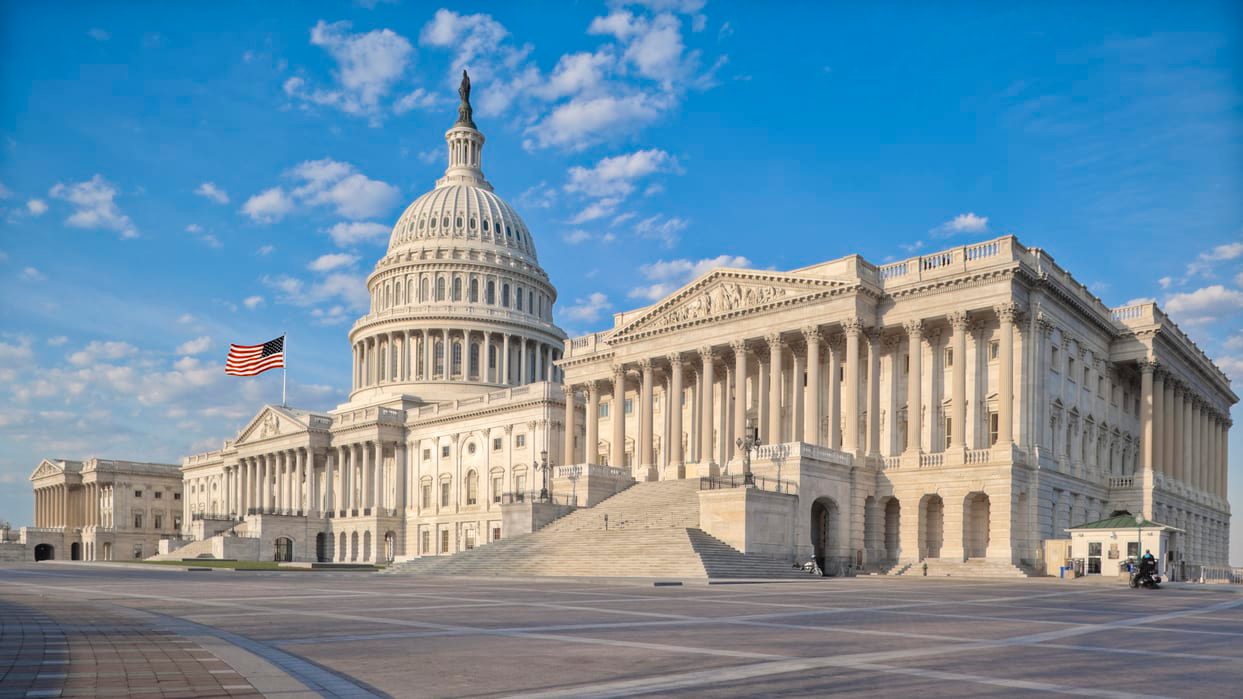 The united states capitol building in washington, dc.