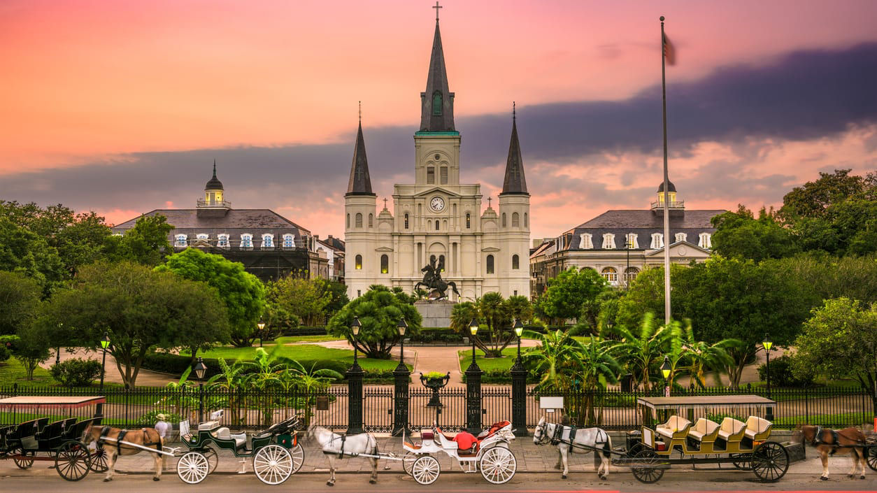 Jackson Square in New Orleans