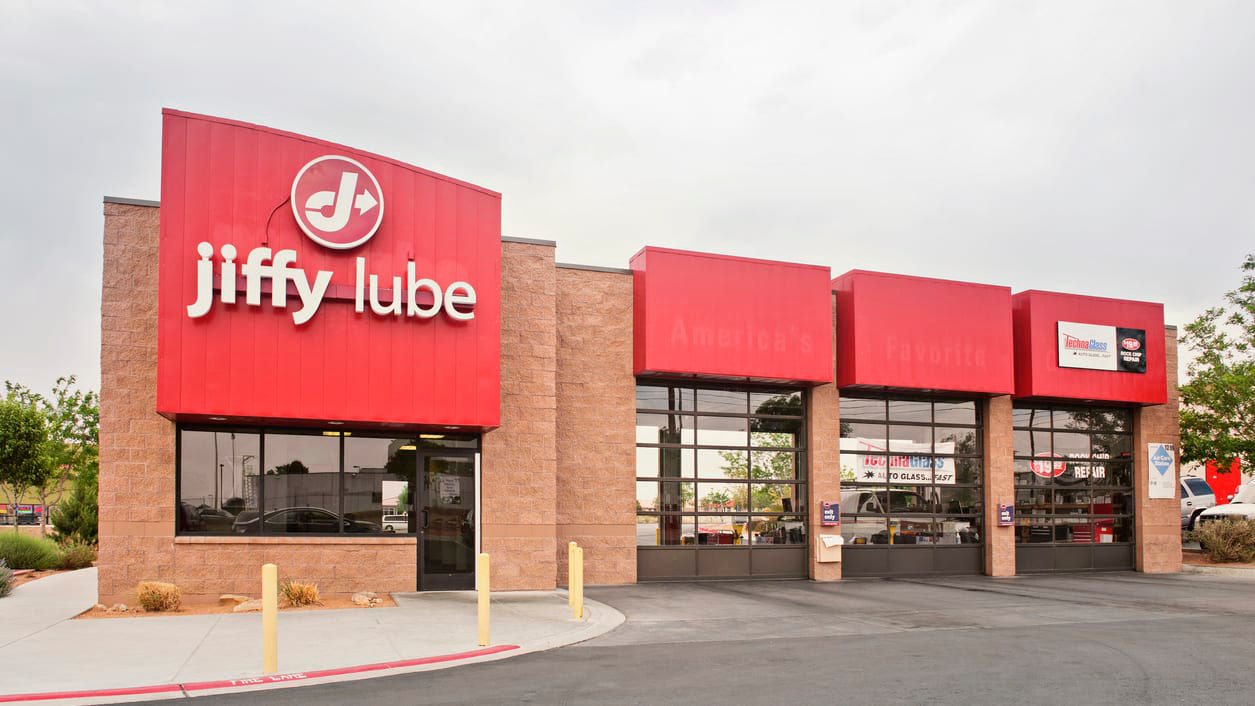 Jiffy lube store.