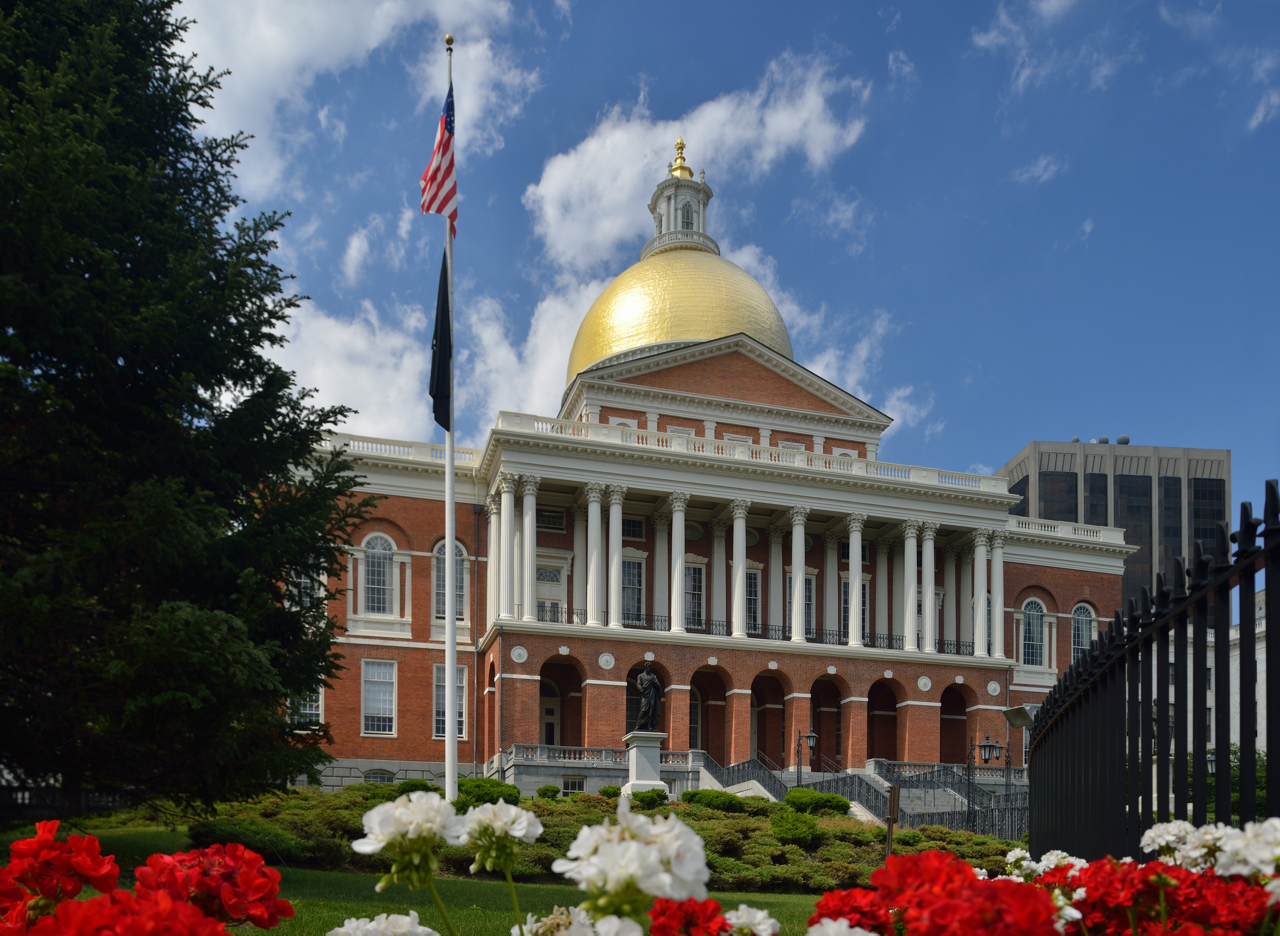 "Massachusetts State Capitol, Boston"