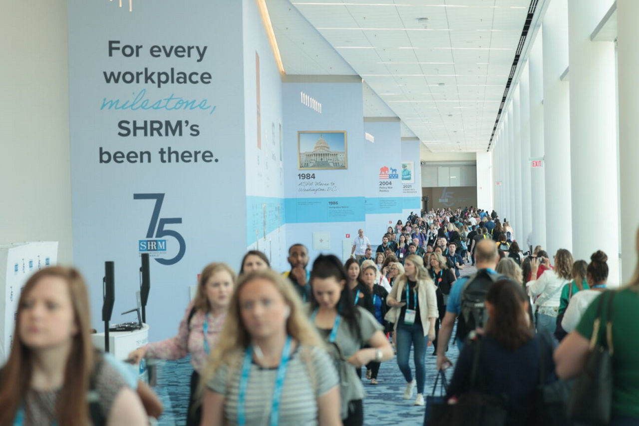 SHRM convention hall
