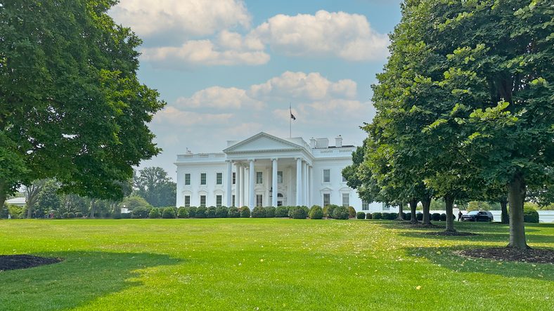 The White House in Washington DC