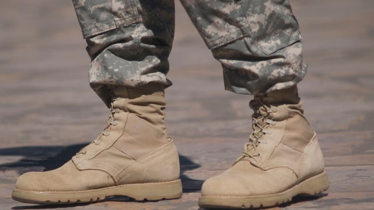 Army boots 
