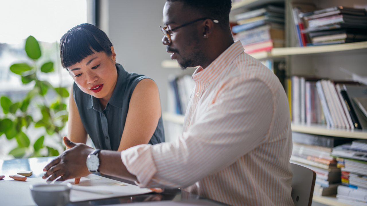 Going over employee benefits