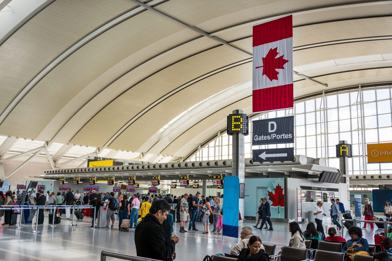 Canadian airport