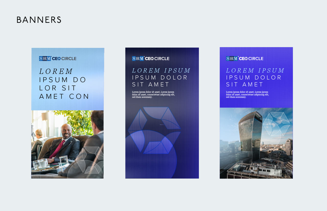 CEO Circle Banners