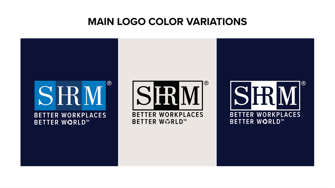 SHRM Civility Logo Variations Example