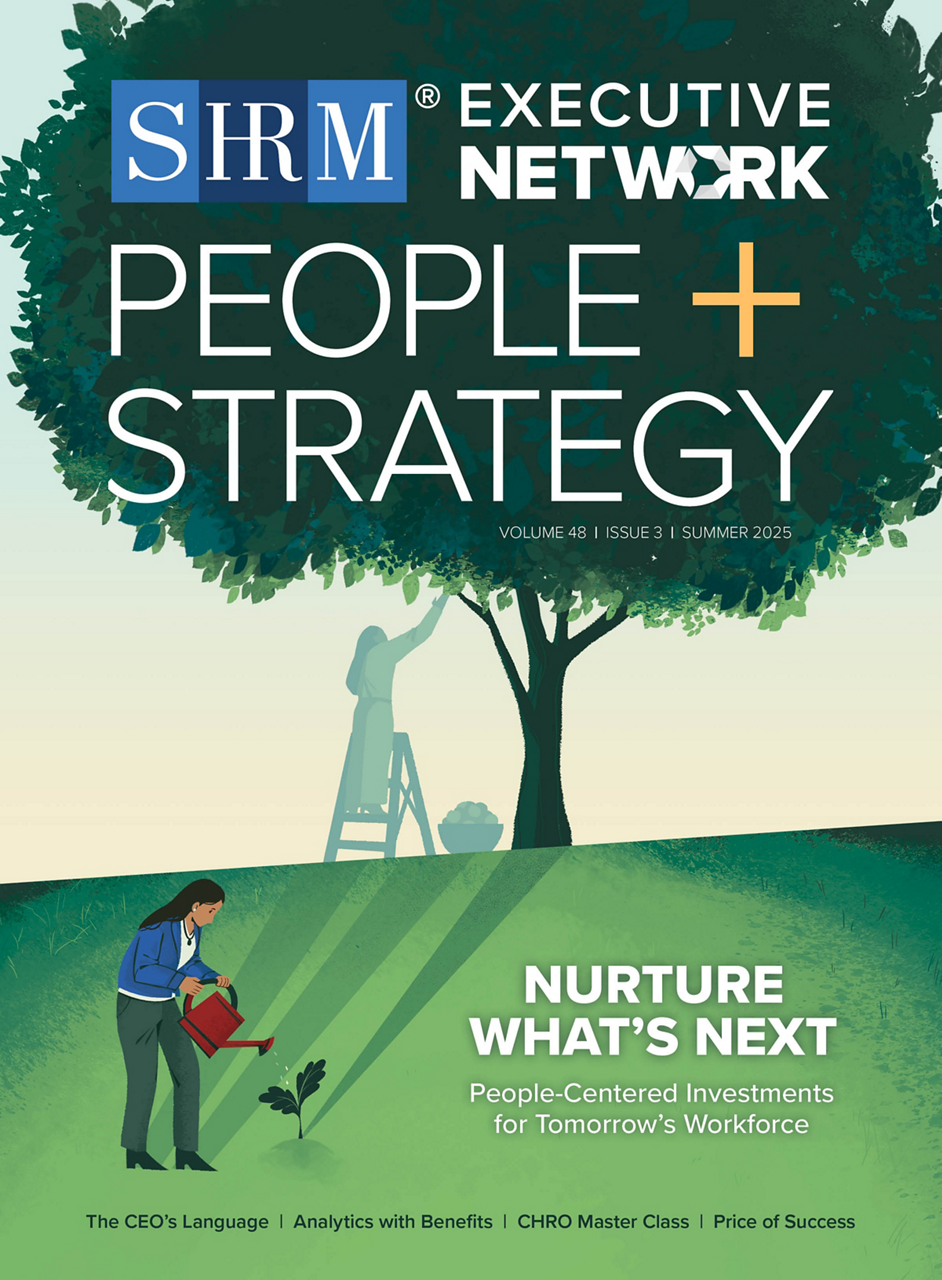 cover of the People + Strategy journal
