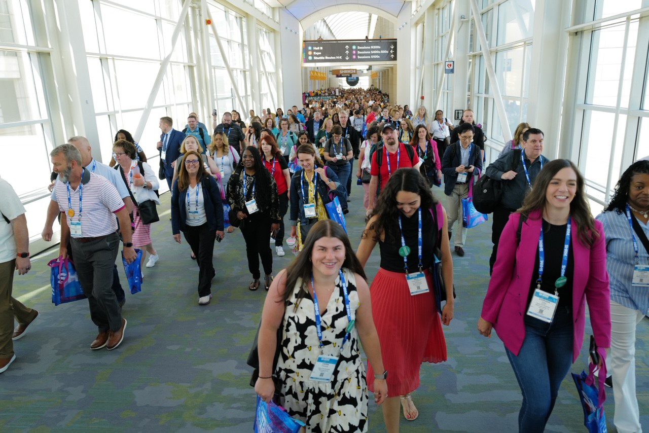 Crowds at SHRM24