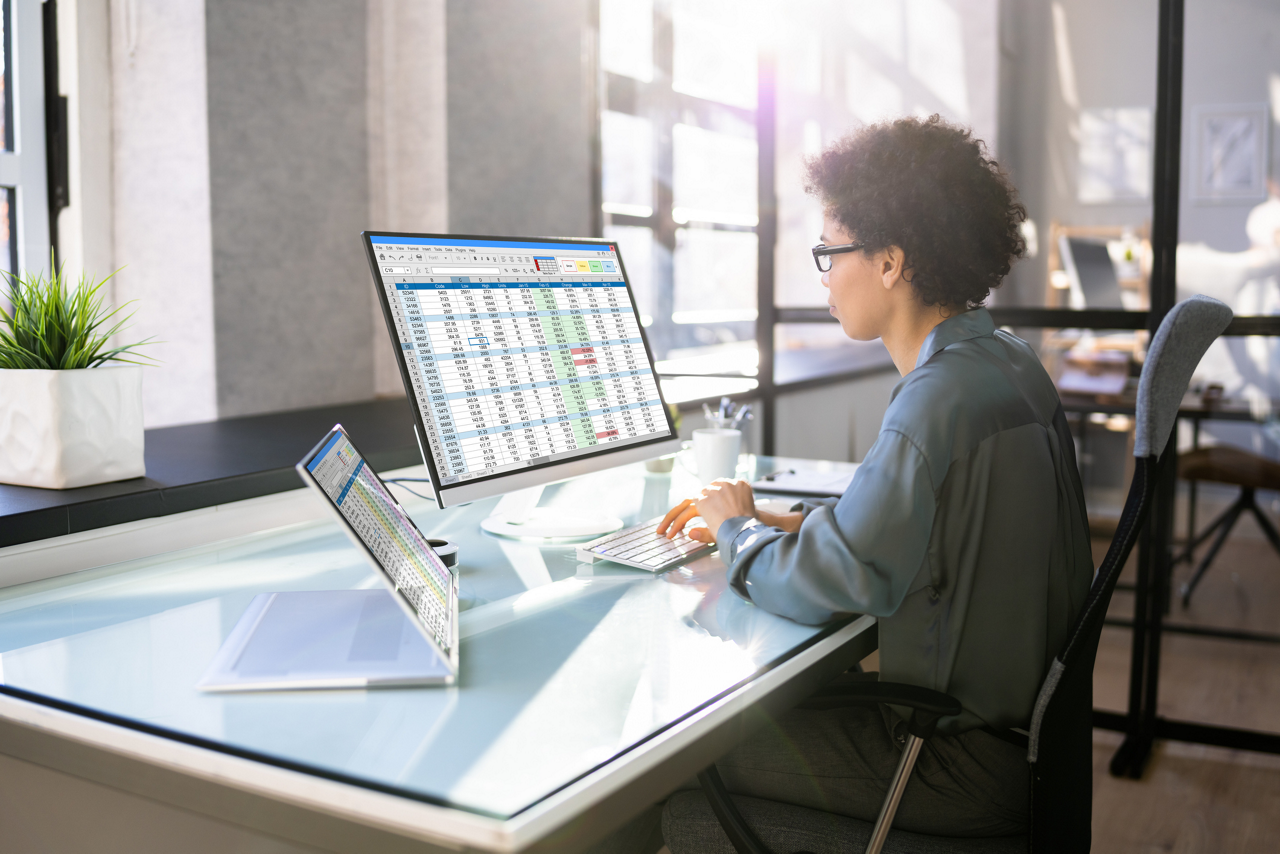 Office Employee Auditor Using Spreadsheet