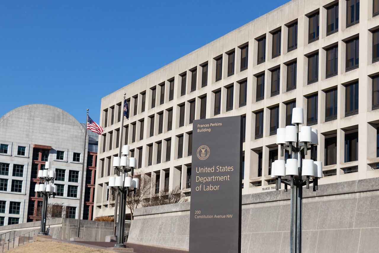 U.S. Department of Labor headquarters in Washington, D.C.