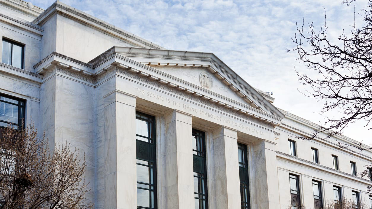 Federal reserve building in washington, dc.