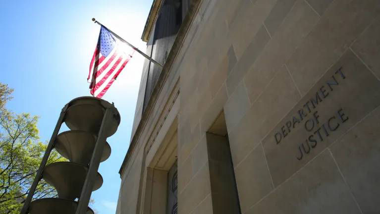 Department of Justice building