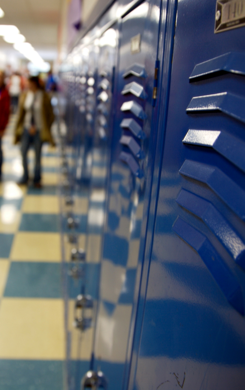 school hallway