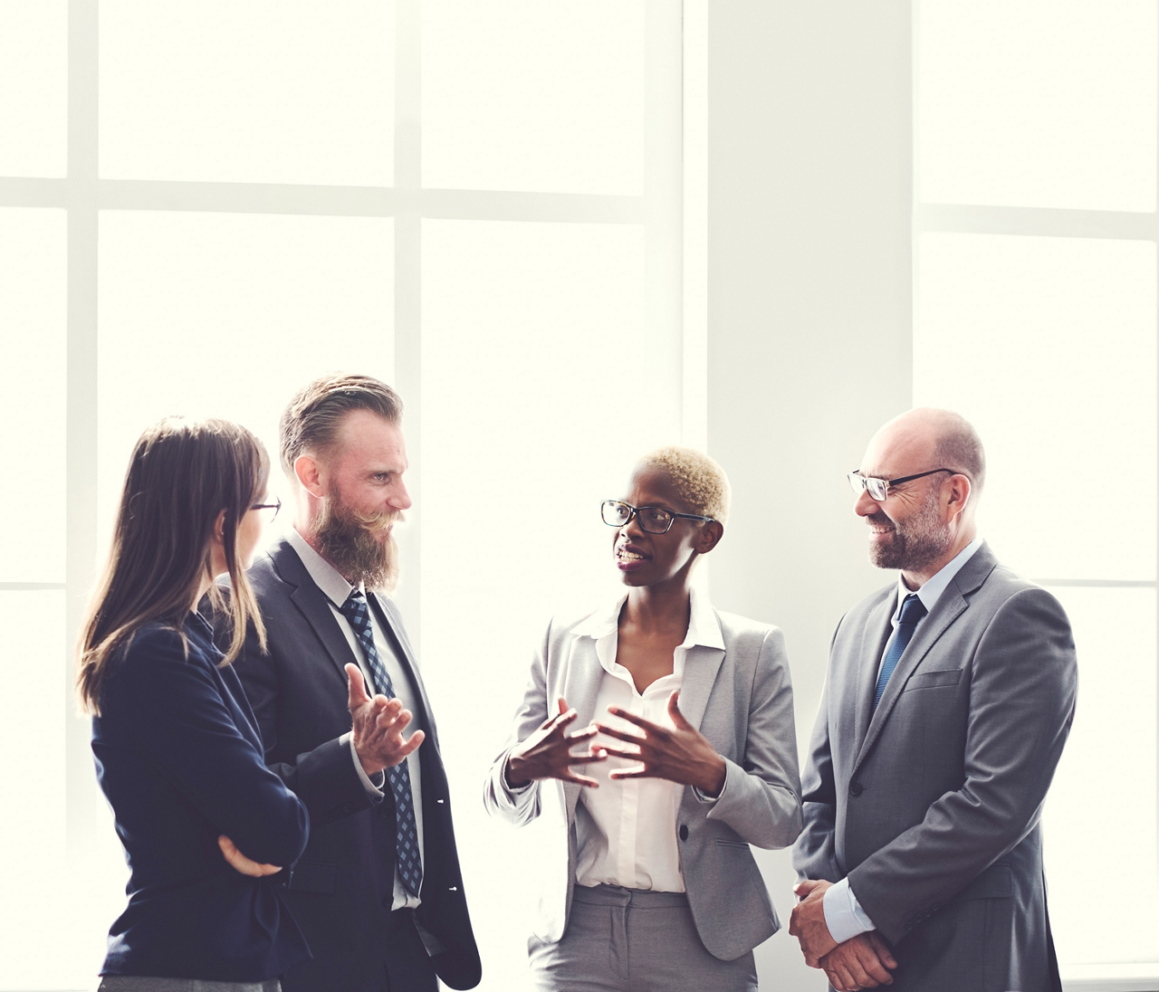 Business Group Meeting Discussion Strategy Working Concept