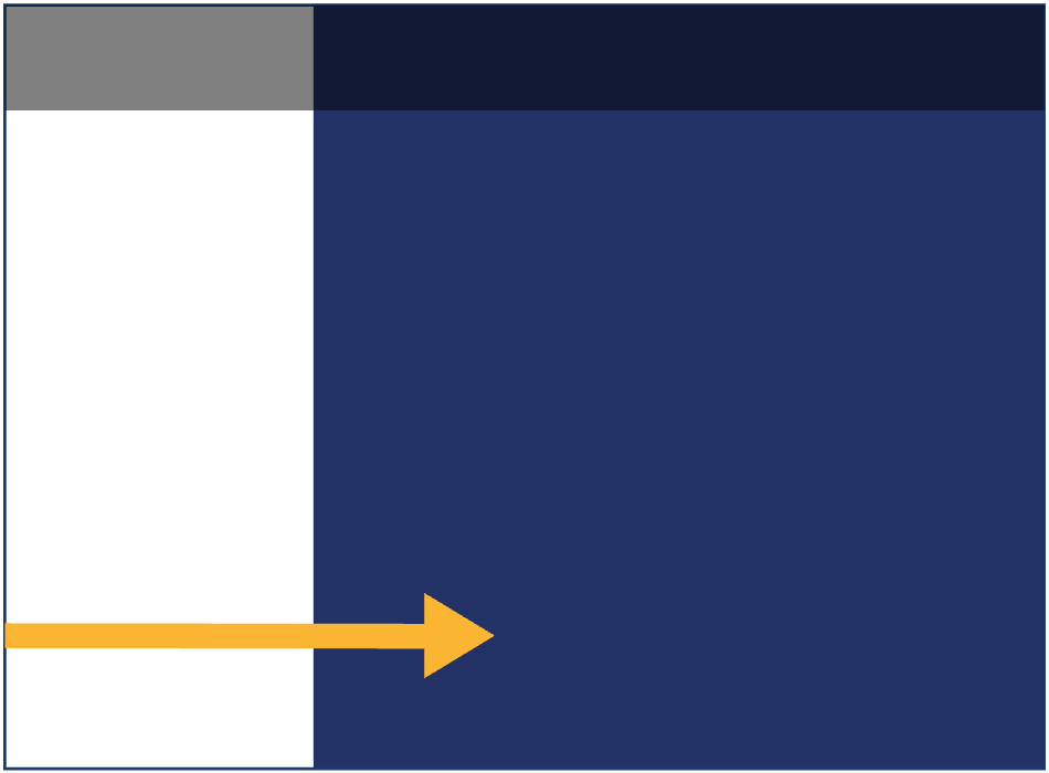 Graphical Element Arrow Dark Blue