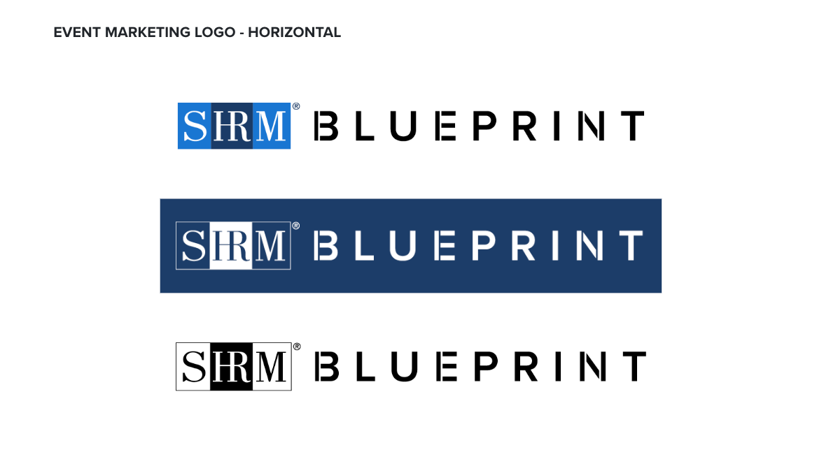 SHRM BLUEPRINT Logo Horizontal