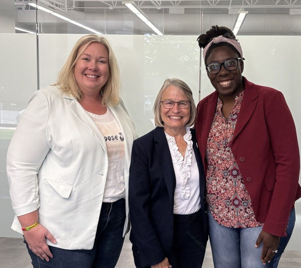 Bobbi Jo Cox, President of the Great River Human Resource Association, Rep Mariannette Miller-Meeks, and a SHRM Member