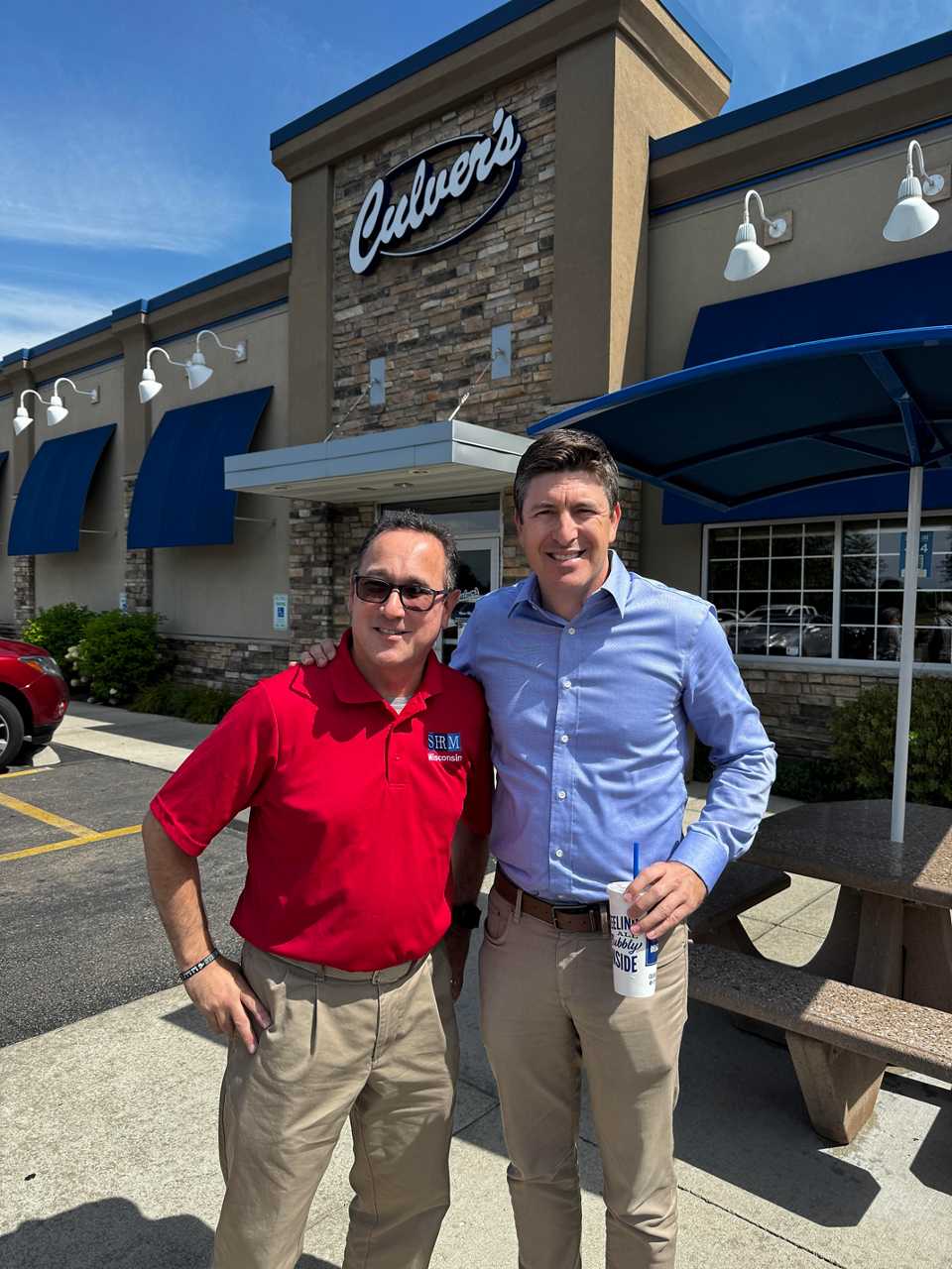 Jeff Palkowski, State Director, Wisconsin SHRM; and Rep. Bryan Steil