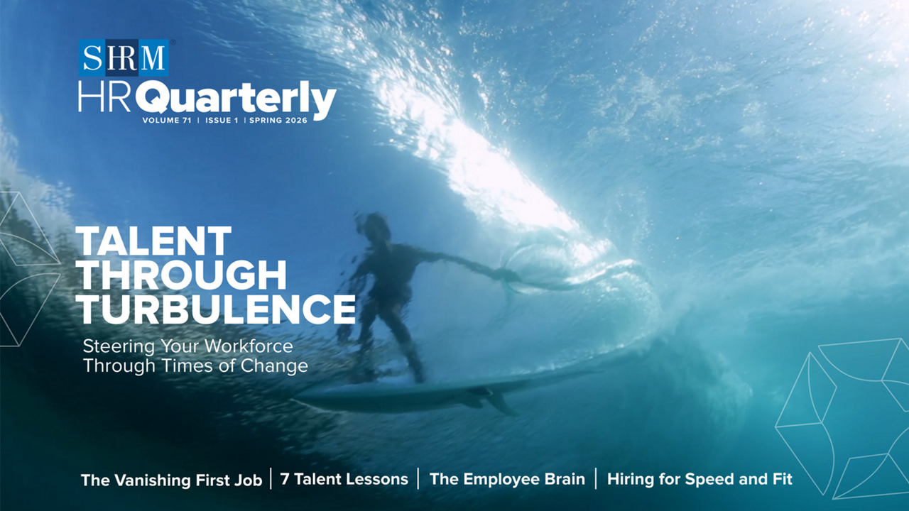 SHRM - HR Quarterly cover image