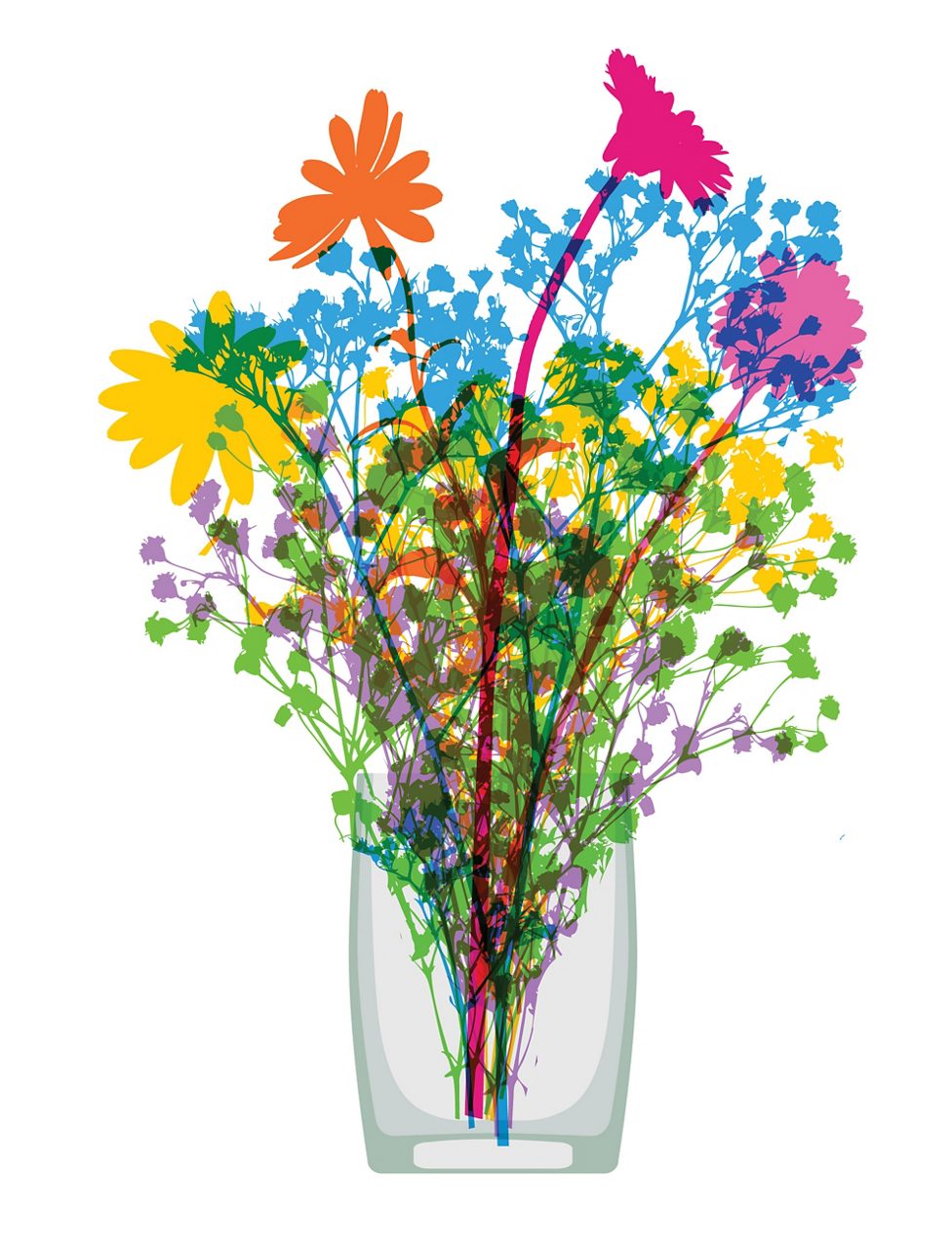 flowers in a vase