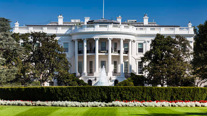 The white house in washington, dc.