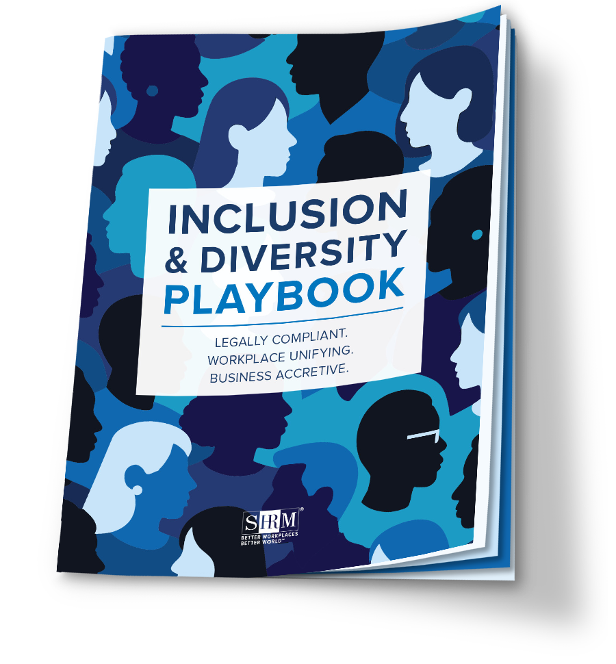 SHRM Inclusion & Diversity Playbook Cover