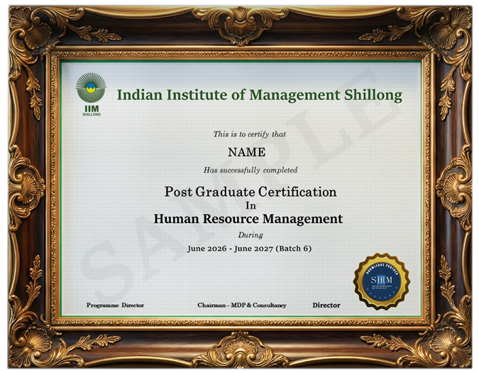Shillong Certificate