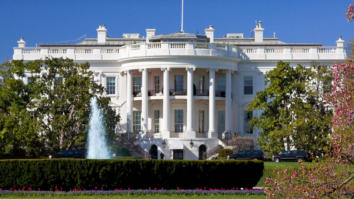 The white house in washington, dc.
