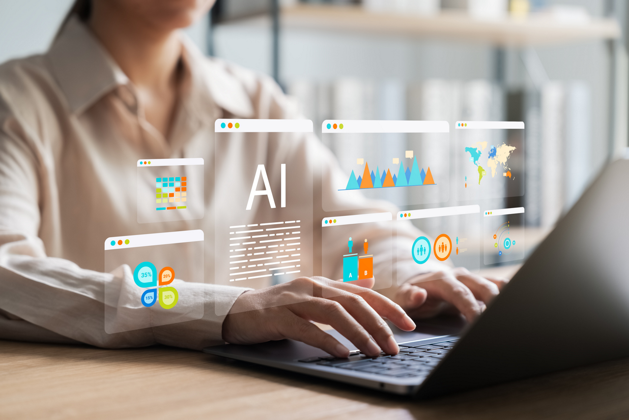 Leveraging AI to analyze business KPIs and gain accurate, real-time insights into performance, sales, profits, company growth, and employee productivity."
