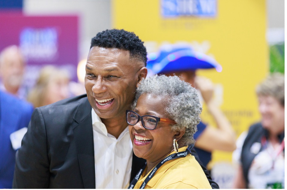 Johnny C. Taylor, Jr. smiling