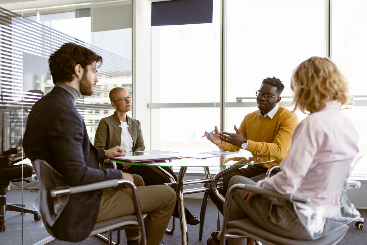 Making decisions with CEO and investors about future plans